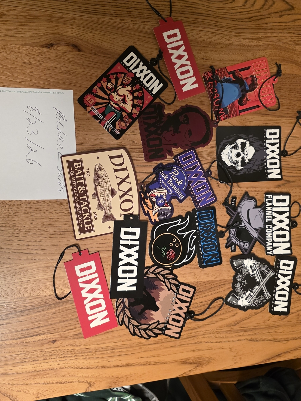 DIXXON Multi-Pack Stickers